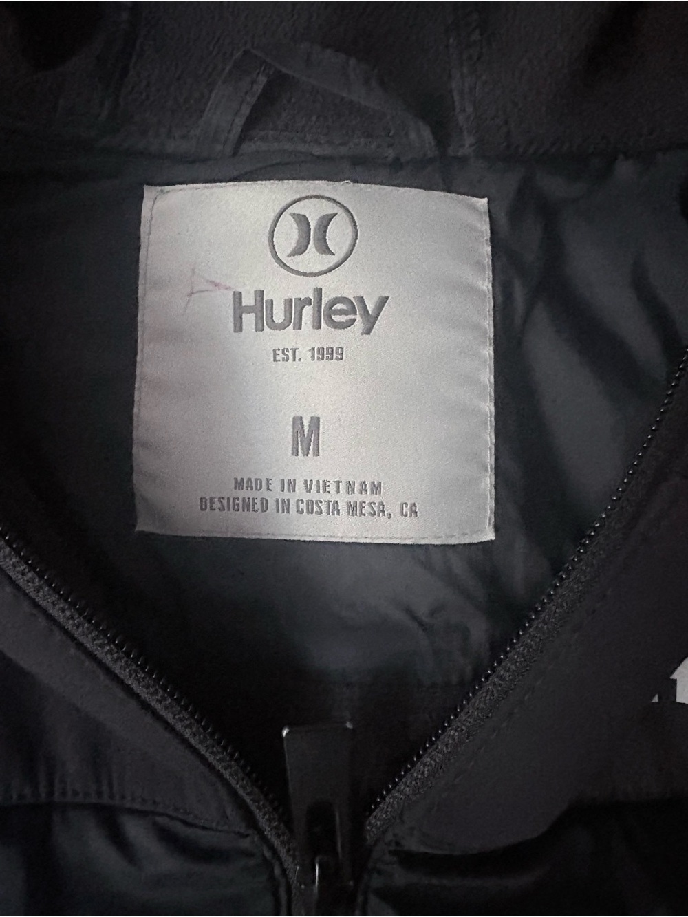Hurley Women’s Black Winter Waterproof Puffer Hooded Quilted Jacket - Picture 4 of 5